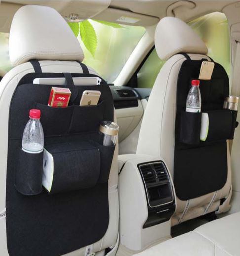 Car Seat Organizer - Black Colour - Image 3