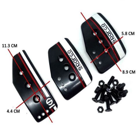 Sparco Pedal Type 1 - Black - Image 3