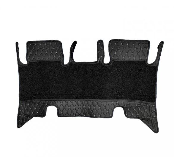 7D Car Floor Mats for Mahindra Thar 2020 Onwards - Black Color - Image 2